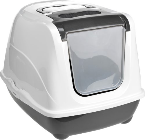 AniOne Flip macskaWC sötétszürke M 41x44cm