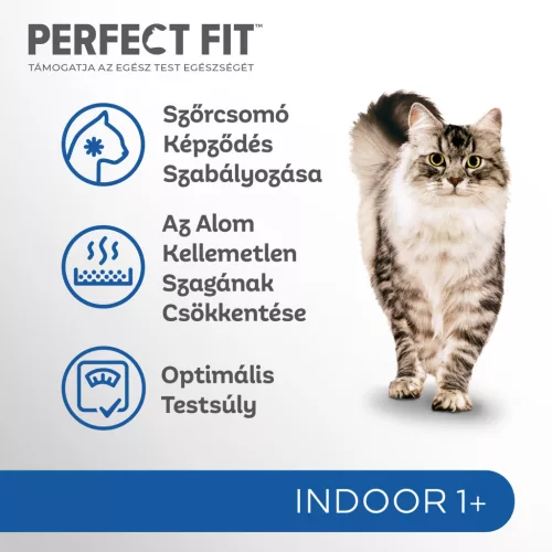 Perfect Fit száraz macskaeledel indoor csirke 750g