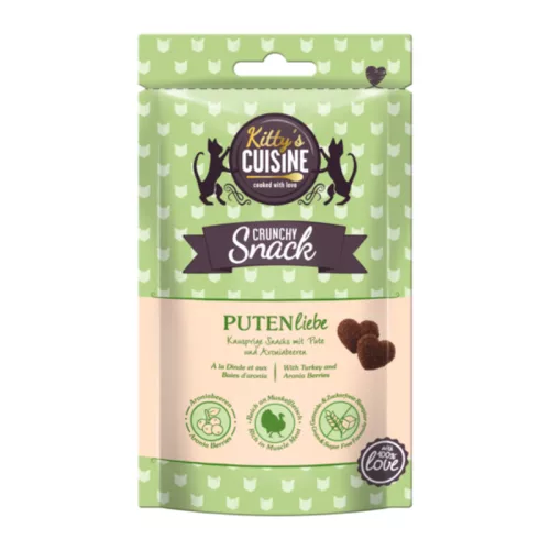 Kitty's Cuisine Crunchy Snack with Love adult pulyka 50g
