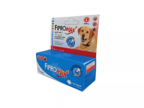 Fipromax kullancs és bolha elleni spot-on kutyáknak 1x L