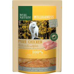   Real Nature Wilderness Freeze Dried snack kutya jutalomfalat csirkemell filé 100g