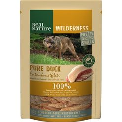   REAL NATURE Wilderness FD snack kutya jutalomfalat kacsamell filé 100g