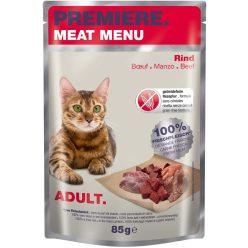 Premiere Meat menu macska tasak adult marha 12x85g