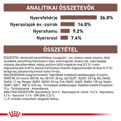 Royal Canin Veterinary Gastrointestinal hairball szőrlabda ellen száraz macskaeledel  400g