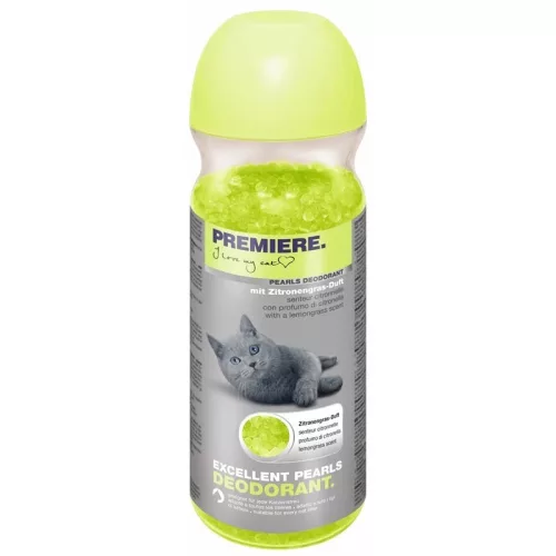 Premiere Excellent macskaalom szagtalanító granulátum citrom illattal 250g