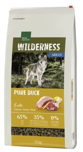 Real Nature Wilderness Pure Duck száraz kutyaeledel adult kacsa 12kg