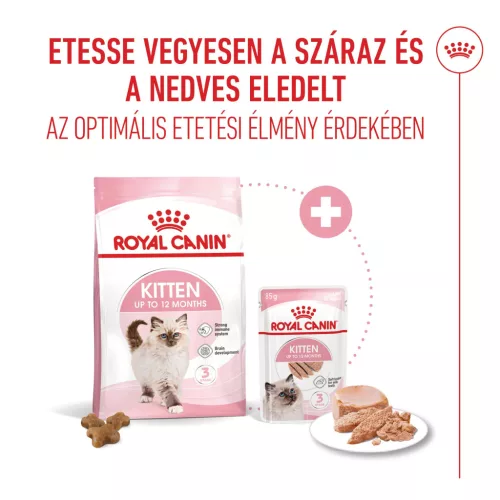 Royal Canin Feline Health Nutrition macska tasak Kitten loaf 12x85g