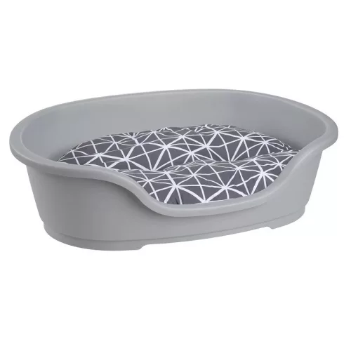Fit+Fun kutyafekhely Domus szürke M 92x61cm