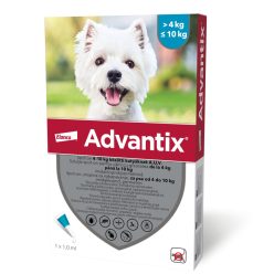 Advantix spot-on kutyáknak 4-10kg 1x1,0ml