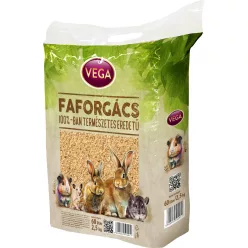 VEGA kisemlős alom faforgács 60l