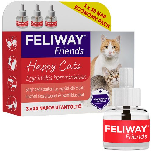 Feliway Friends utántöltő 3x48ml