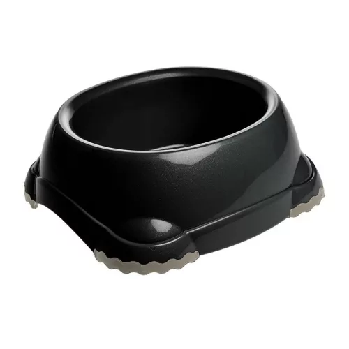 Fit+Fun kutya műanyag tál fekete 2200 ml