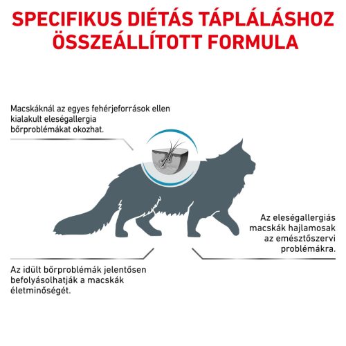 Royal Canin Veterinary Anallergenic hipoallergén száraz macskaeledel 2kg