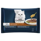 Gourmet Perle Gravy Delight macska tasak MP csirke 4x85g