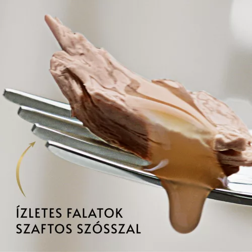 Gourmet Perle Gravy Delight macska tasak MP csirke 4x85g