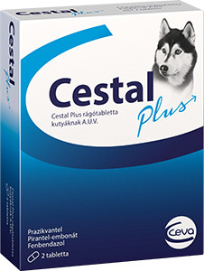 Cestal Plus rágótabletta A.U.V. 2x1 tabletta