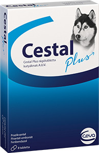 Cestal Plus rágótabletta A.U.V. 8x1 tabletta