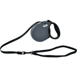 AniOne kutya csévélő póráz puha fogó szürke S 5m