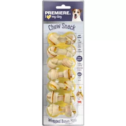 Premiere Wrap It kutya jutalomfalat mini bones csirke  84g