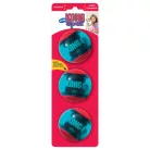 KONG Squeezz Action kutyajáték piros M 3db