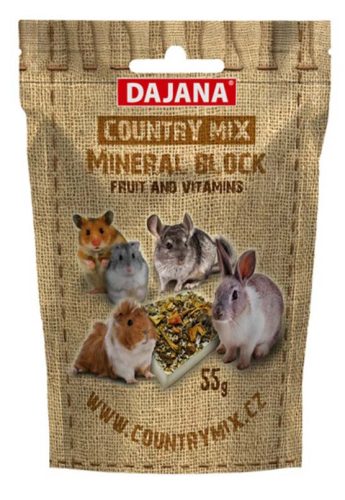 Dajana ásványkocka rágcsálóknak gyümölcsös 55g