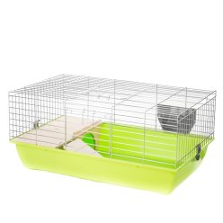 Inter-Zoo kisemlős ketrec faházzal 78x48x34cm