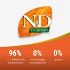 N&D Pumpkin Szarvas & Alma Felnőtt Száraz Macskaeledel 300g