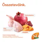 N&D Pumpkin Fürj & Gránátalma Ivartalanított Száraz Macsakeledel 300g