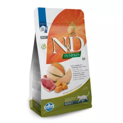   N&D Pumpkin Kacsa & Sárgadinnye Felnőtt Száraz Macskaeledel 1,5kg