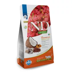 N&D Quinoa Skin & Coat Hering Száraz Macskaeledel 1,5kg