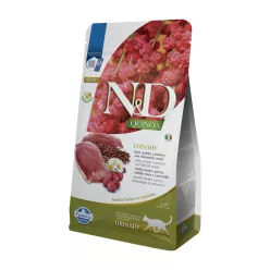 N&D Quinoa Urinary Kacsa Száraz Macskaeledel 1,5kg