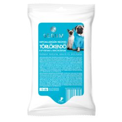 Serum törlőkendő hypollergén 15db