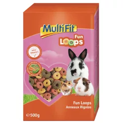 MultiFit kisemlős eledel Party Loops 500 g