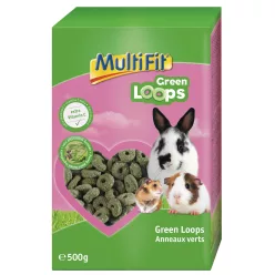 MultiFit kisemlős eledel Green Loops 500 g