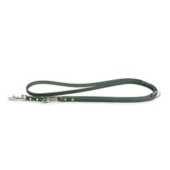Das Lederband kutyapóráz Weinheim zöld 18mm/2m