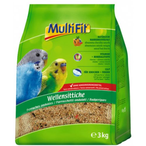 MultiFit madár eledel törpepapagáj 3kg