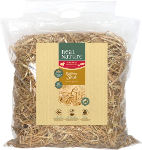 REAL NATURE kisemlős alom arany szalma 2kg
