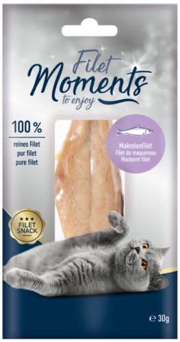 Moments Tasty Tribute macska jutalomfalat makrélafilé 30g