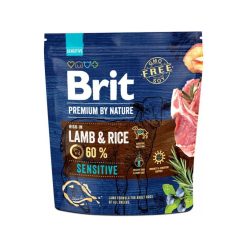   BRIT Premium by Nature sensitive kutyaeledel bárány&rizs 1kg