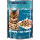 Premiere Tender Stripes macska tasak adult tonhal 28x85g