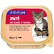 Fit+Fun macska tálka adult lazac&pisztráng 16x100g