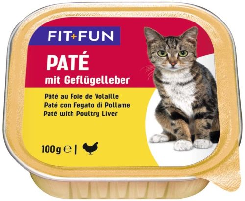 Fit+Fun macska tálka adult szárnyasmáj 16x100g