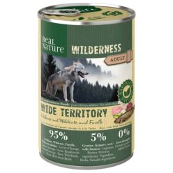   Real Nature Wilderness kutya konzerv adult nyúl&vadkacsa 6x400g