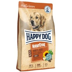   Happy Dog Natur Croq száraz kutyaeledel adult marha&rizs 4kg