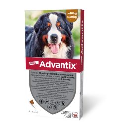 Advantix spot-on kutyáknak 40-60kg 4x6,0ml