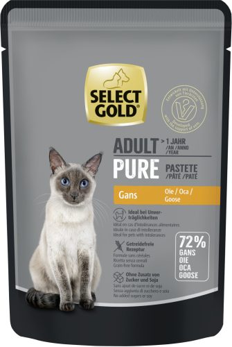 Select Gold Pure macska tasak adult liba 12x85g