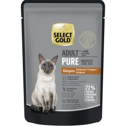 Select Gold Pure macska tasak adult kenguru 12x85g