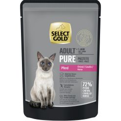 Select Gold Pure macska tasak adult lóhús 12x85g