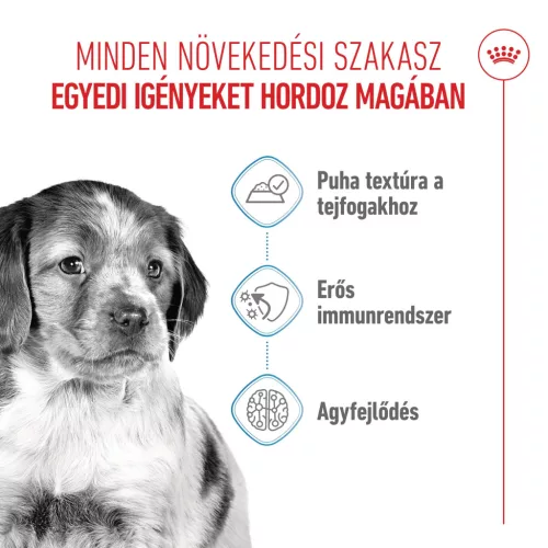 Royal Canin Size Health Nutrition Medium puppy kutya tasak 10x140g