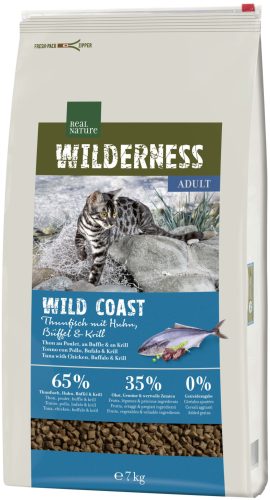 Real Nature Wilderness száraz macskaeledel adult tonhal&bivaly 7kg